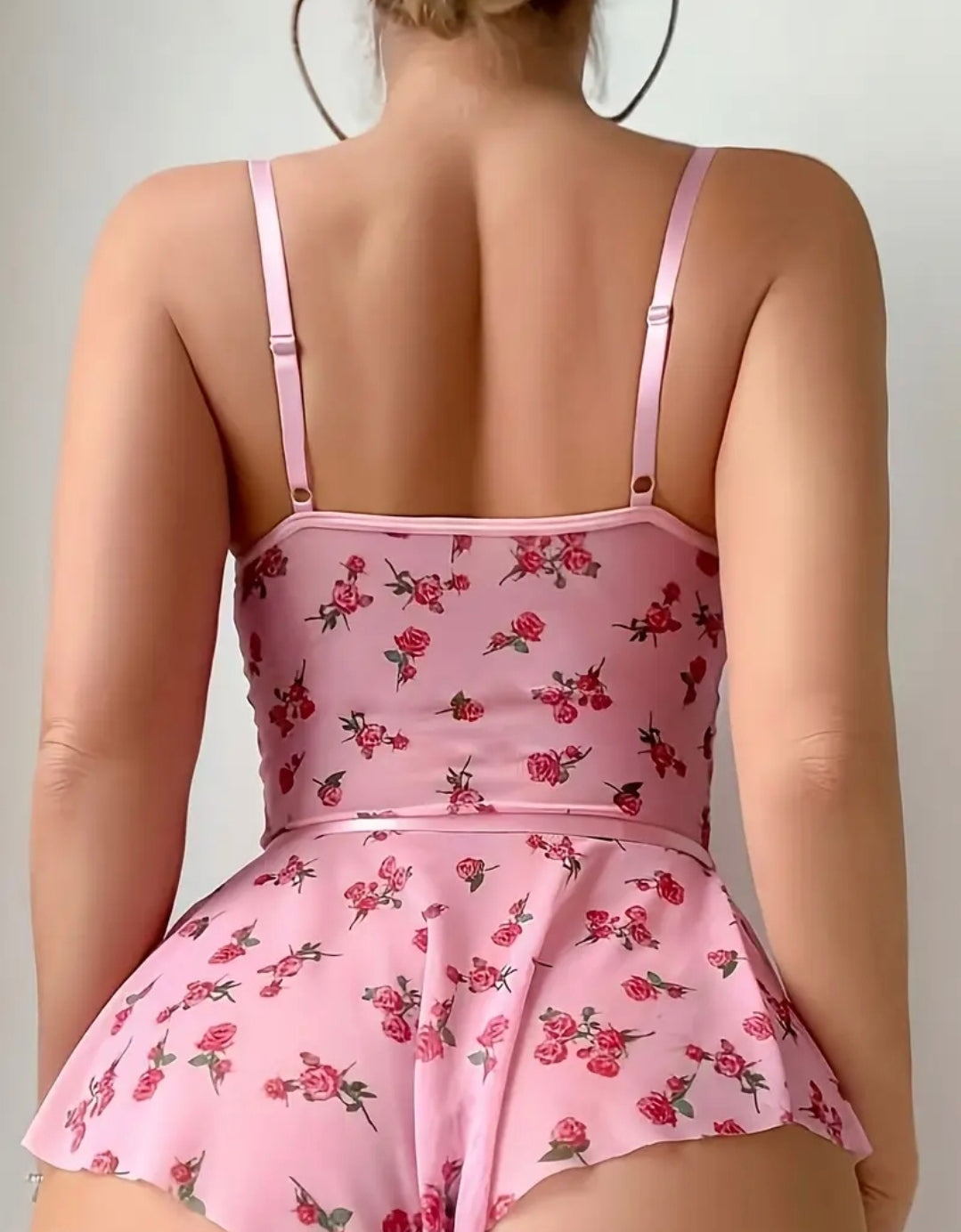 Pink Jumpsuit Rose